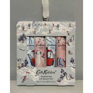 Cath Kidston Lip Balm Set SPEARMINT EGGNOG  2x ORIGINAL Lip Balm Set 4 .3 fl oz